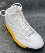 Air Jordan Shoes Mens Size 9 Nike 13 Del Sol Retro Yellow White 2022 414571-167 - £101.23 GBP