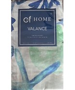 C and F Home Valance ~ 15.5&quot; x 72&quot; ~ BLUEWATER BAY ~ Rod Pocket ~ 100% C... - $42.23 CAD
