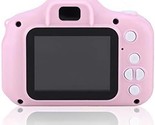 Mini Kids Camera Pink Kids Camera For Girls 2In Ips Color Portable Child... - $32.99