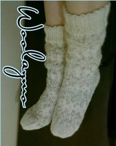 100% Wool Socks Womens Boots Woolen Woman Long Very Thick Winter Warm So... - £13.07 GBP+