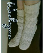 100% Wool Socks Womens Boots Woolen Woman Long Very Thick Winter Warm So... - £13.08 GBP+