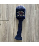 Vintage Callaway Driver Head Cover 1 Wood Navy Blue S2H2 - $266.10 MXN