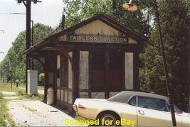 Fairless Junction Bucks Co. PA Reading RDG Station 4 x 6 Color Photo 1972 - $7.91