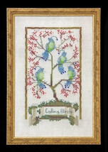SALE! Complete Xstitch Materials Four Calling Birds - 12 Days of Christmas NC144 - £40.34 GBP+