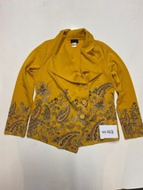 CREATION L @ Kaleidoscope Mustard Floral Jacket (ccc253) - £15.93 GBP