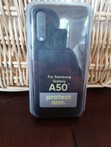 Onn Samsung Galaxy A50 Black Phone Gel Case—NEW IN BOX - £5.97 GBP