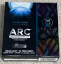 ARC teeth whitening kit 1 bluelight + 14 treatments, Exp 05/2025  - $34.95