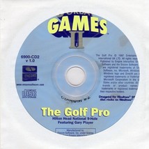 The Golf Pro (PC-CD, 1997) For Windows 95/98 - New Cd In Sleeve - £3.98 GBP