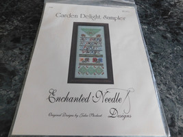 Garden Delight Sampler by Julia Stockert THREAD NOT INCLUDED - £2.39 GBP