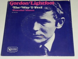 Gordon Lightfoot The Way I Feel Picture Sleeve 45 Rpm Record United Artists Lbl* - £47.96 GBP
