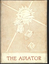 1951-52 The Aviator Yearbook-now defunct French HS, Beaumont, TX-Unsigned - £40.27 GBP