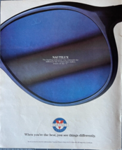 1986 Vuarnet Vintage Print Ad When You&#39;re The Best You See Things Differ... - £10.01 GBP