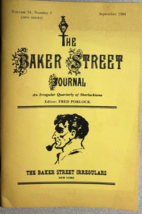 THE BAKER STREET JOURNAL v. 34 #3 September 1984 vintage Sherlock Holmes fanzine - £11.86 GBP