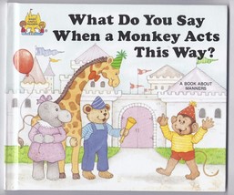 Magic Castle Reader What do you say when a monkey acts this way Book - £7.58 GBP