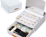 Mother&#39;s Day Gifts for Mom Her Wife, Jewelry Box with Mirrors, 2-Layer J... - $20.88