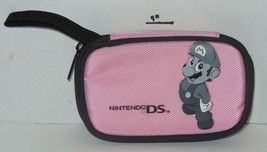 Nintendo DS Carrying Case Pink with picture of Mario On front - $9.55