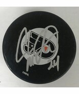Chris Mcallister Signed Autographed Philadelphia Flyers Hockey Puck - CO... - $947.30 MXN