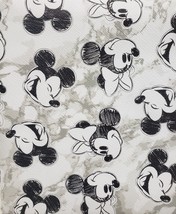 Peva Vinyl Flannel Back Tablecloth,60&quot;x84&quot;Oblong,MICKEY &amp;Minnie Mouse Faces,Bb - £15.81 GBP