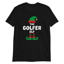 The Golfer Elf Funny Christmas T-Shirt | Matching Christmas Elf Group Gift T-Shi - £14.18 GBP+