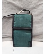Northwest Territory Cross Body Travel Wallet Green Nylon - $275.86 MXN