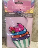 ShipN24hours. New-Greenbrier. “Strawberry Cupcake”. Luggage Bag tag. 3+. - $18.80 CAD