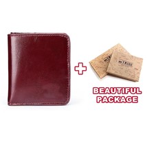 HUMERPAUL  100% Cow Leather Men Wallet Coin Purse Small Mini Card Holder Fashion - £31.43 GBP