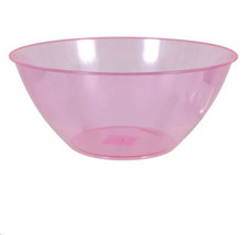 Greenbrier’s Large Pink Plastic Desert Bowl 5 quarts. 11 In Diameter - £6.12 GBP