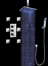 Cascada Bathroom Shower Set with Luxury 10" Water Power LED Shower Head (Ceiling - $603.85