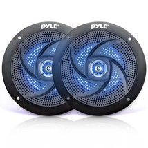 Pyle Marine Waterproof Speakers 6.5 - Low Profile Slim Style Wakeboard Tower and - £57.47 GBP