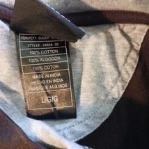 Cleveland Browns Shirt Men's L Reebok NFL Football Long Sleeve Brown & Silver image 4