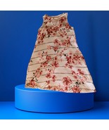24/7 Maurices Dress Womens S Sleeveless Open Neck White Red Floral Short... - $173.53 MXN