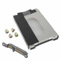 5X SATA HDD SSD HARD DRIVE CADDY + CONNECTOR FOR HP PAVILION DV9000 DV9100 - £46.30 GBP