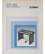 Yamaha CP-30 Electronic Piano Keyboard Original 70&#39;s Vintage Owner&#39;s Man... - €42,61 EUR
