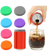 6 Pack Silicone Soda Can Cover, Emptycolor Reusable Soda Can Lids to Kee... - $134.90 MXN 6 Pack Silicone Soda Can Cover, Emptycolor Reusable Soda Can Lids to Kee... - $134.90 MXN