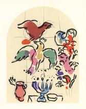 Artebonito - Marc Chagall Lithograph Sketch Asher Jerusalem windows - £47.25 GBP