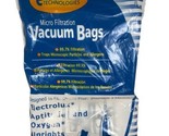 Enviro Care Technologies Micro Filtration Vacuum Bags Set of 5 Sealed #208 - £4.27 GBP