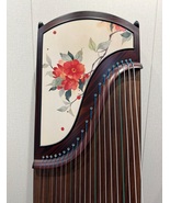 Guzheng 163cm 21 strings Camellia pattern Professional performance Chine... - $688.00