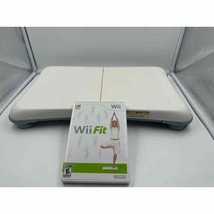 Nintendo Wii Fit W/ Balance Board &amp; Game; And &quot;Jillian Michael Fitness&quot; Game - £29.87 GBP