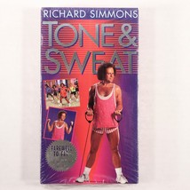 Richard Simmons Tone &amp; Sweat, Farewell to Fat (VHS Tape, 1994) NEW SEALED - £4.19 GBP