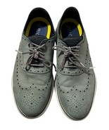 Cole Haan Shoes Mens 11.5 Gray Suede C32069 Original Grand Oxford Wingti... - $42.70