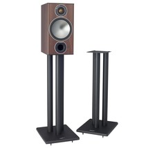 Ls300 All Steel Bookshelf Speaker Stands Pair (32 Inch) - £196.77 GBP