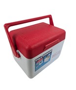 Rubbermaid Cold Storage Tote Classic Red White Portable Cooler Handle Gott - $21.78