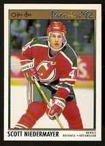 New Jersey Devils Scott Niedermayer Rc Rookie Card 1991 Opc Premier Hockey #35 - $0.50