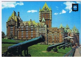 Postcard Chateau Frontenac On The Side Of The Terrace Canon - £1.65 GBP