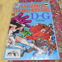 Marvel Universe D-G Vol 1 #4 Apr 1983 Comic Book "Dragon Man to Gypsy Moth" RARE - $18.95