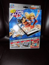Crayola Color Alive 2.0 Kit - DC SuperHero Girls - New - £11.86 GBP