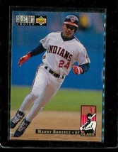 Vintage 1993 Upper Deck Choice Rookie Baseball Card #16 Manny Ramirez Indians - £7.90 GBP