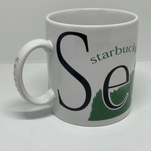 1994 STARBUCKS City Mug Seattle Collector Series White Graphic Coffee Cu... - $233.92 MXN