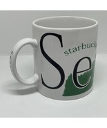 1994 STARBUCKS City Mug Seattle Collector Series White Graphic Coffee Cu... - $233.92 MXN