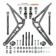 Control Arms w/ Pillow Ball Bearings Sway Bar Tie Rods Lock Adapter For ... - $593.01